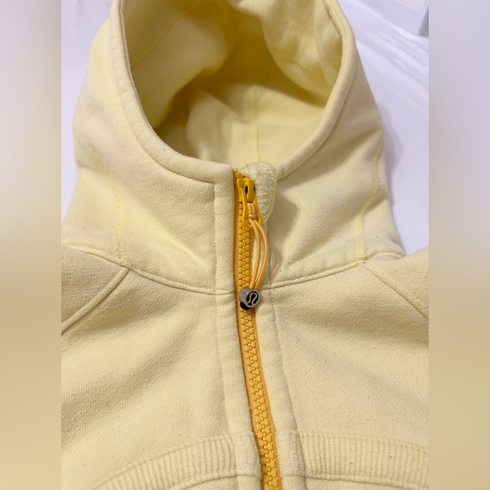 Lululemon Athletica Yellow Hoodie - Picture 3 of 4
